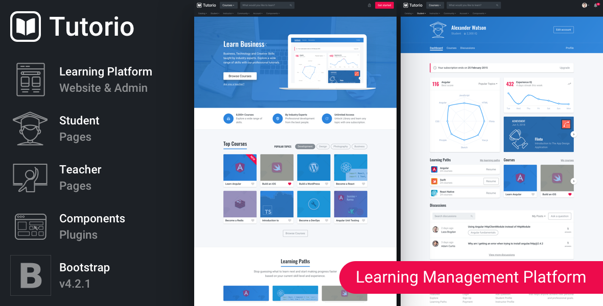 Student Dashboard - Dark